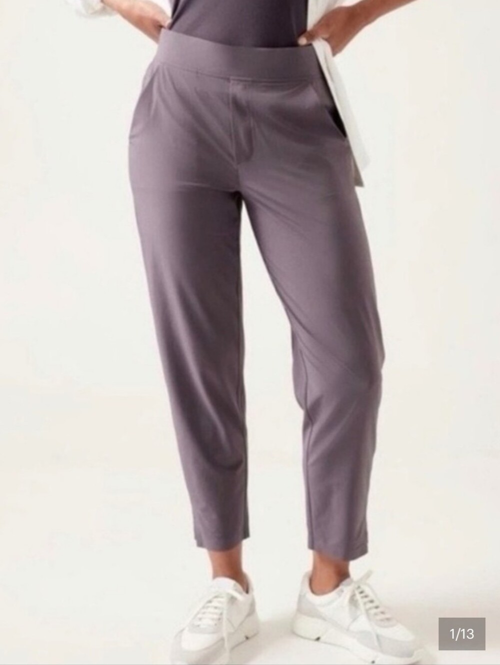 Athleta Brooklyn Ankle Pant Athleisure Activewear Travel Outdoors Gym Workout